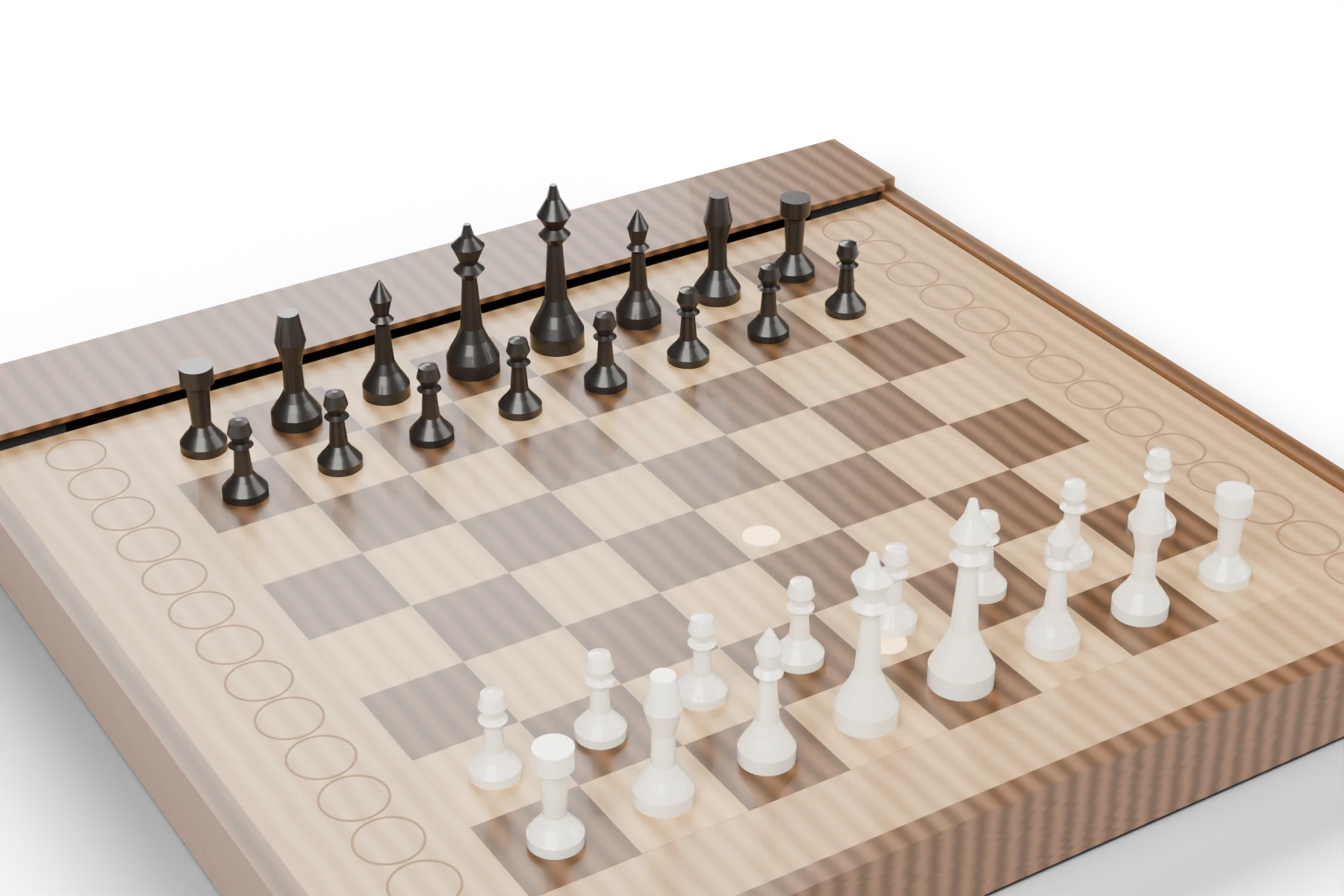 Chess board that plays you