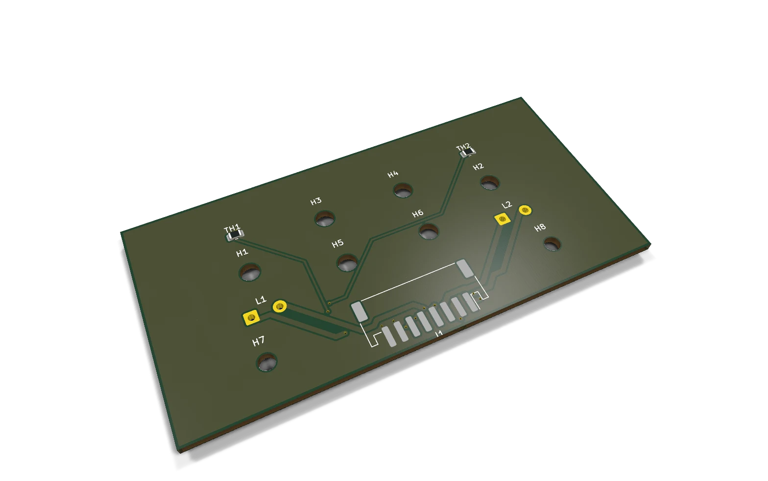Magnet carriage board in 3D